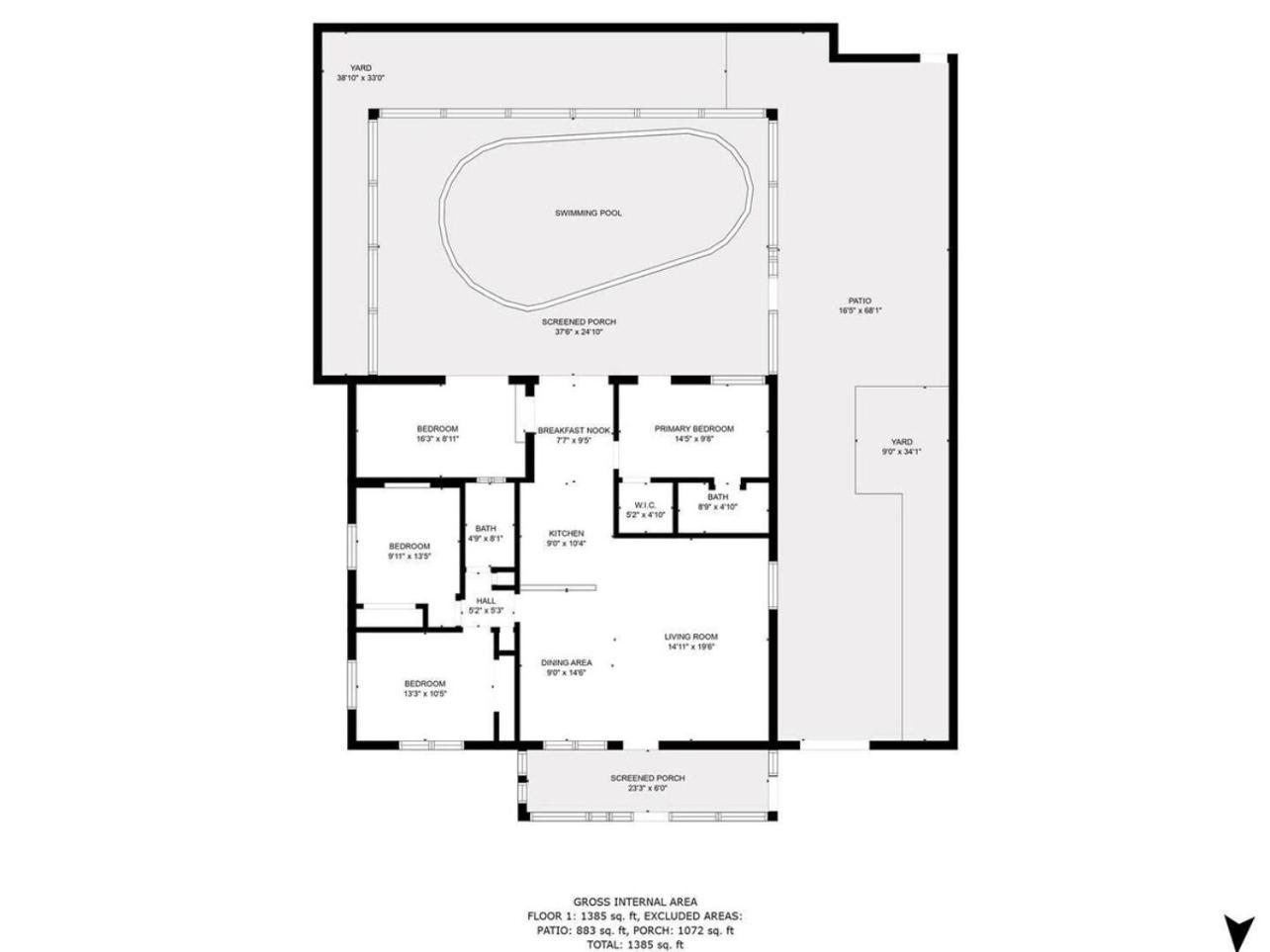 Private Heated Pool Villa In Ftl Near Beach Fort Lauderdale Eksteriør bilde