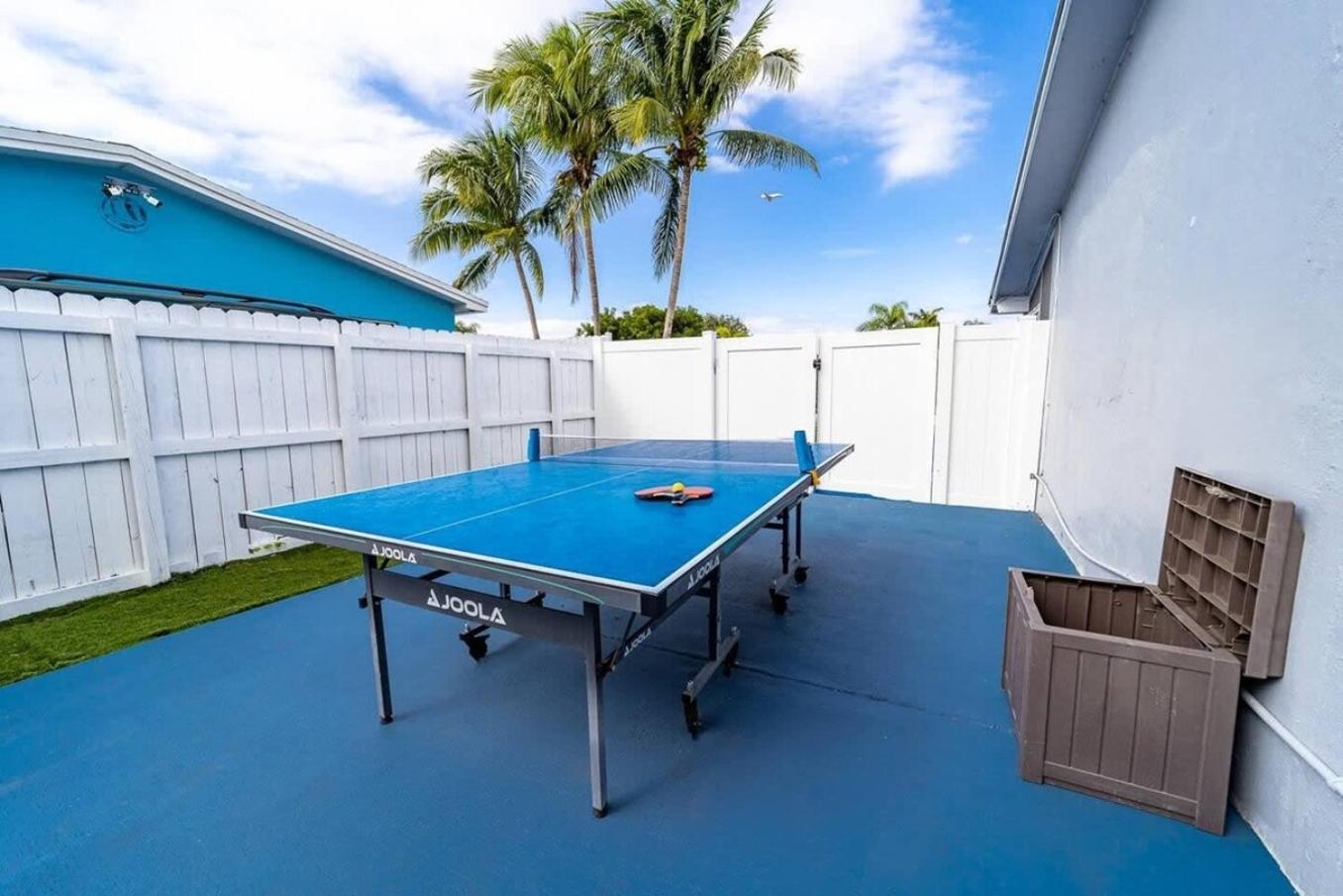 Private Heated Pool Villa In Ftl Near Beach Fort Lauderdale Eksteriør bilde